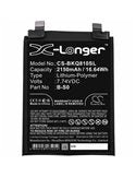 7.74V, Li-Polymer, 2150mAh, SmartPhone battery fits Iqoo, Vivo, B-s0, 8 Pro, V2141a, 16.64Wh Mobile, SmartPhone Cameron Sino Technology Limited (Smartphone)
