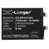 7.74V, Li-Polymer, 2150mAh, SmartPhone battery fits Vivo, B-r8, Iqoo 8, Iqoo 8 5g, 16.64Wh Mobile, SmartPhone Cameron Sino Technology Limited (Smartphone)
