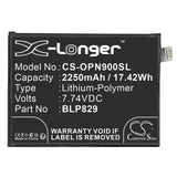 7.74V, Li-Polymer, 2250mAh, SmartPhone battery fits Oneplus, Blp829, Oneplus 9, 17.42Wh Mobile, SmartPhone Cameron Sino Technology Limited (Smartphone)