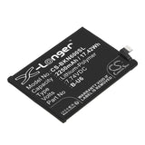 7.74V, Li-Polymer, 2250mAh, SmartPhone battery fits Vivo, B-u6, Iqoo Neo6 Se 5g, V2199a, 17.42Wh Mobile, SmartPhone Cameron Sino Technology Limited (Smartphone)