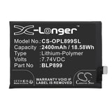 7.74V, Li-Polymer, 2400mAh, SmartPhone battery fits Oneplus, Blp899, 10 Pro, 10 Pro 5g, 18.58Wh Mobile, SmartPhone Cameron Sino Technology Limited (Smartphone)