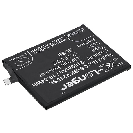 7.78V, Li-Polymer, 2100mAh, SmartPhone battery fits Vivo, B-s9, I2109, Iqoo 9 Se 5g, 16.34Wh Mobile, SmartPhone Cameron Sino Technology Limited (Smartphone)