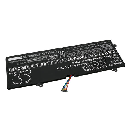 7.7V, Li-Polymer, 4550mAh, Notebook, Laptop battery fits Toshiba, Port G X30t-e-113, Portege X30, 35.04Wh Notebook, Laptop Cameron Sino Technology Limited