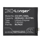 7.82V, Li-Polymer, 2630mAh, SmartPhone battery fits Oneplus, Blpa25, 12, Pjd110, 20.57Wh Mobile, SmartPhone Cameron Sino Technology Limited (Smartphone)