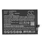 7,82V, Li-Polymer, 2650mAh, batterie de smartphone compatible avec Oppo, Realme, Blp991, Realme Gt Neo 5se, 20,72Wh Mobile, Smartphone Cameron Sino Technology Limited (Smartphone)