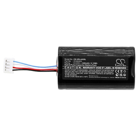 8.0v, Hpc, 640mah, Siren Alarm Battery Fits Volvo, C40, S60, 5.12wh Siren Alarm Cameron Sino Technology Limited   