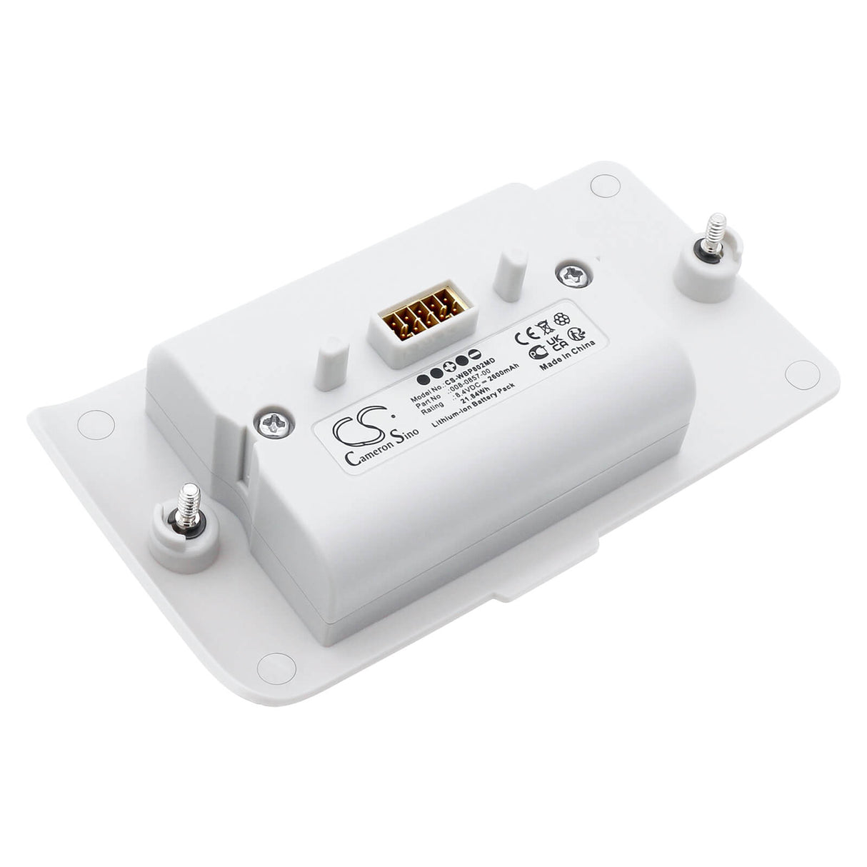 8.4v, Li-ion, 2600mah, Medical Battery Fits Welch-Allyn 802lton, 802ltrn, 21.84wh Medical Cameron Sino Technology Limited (Medical)   