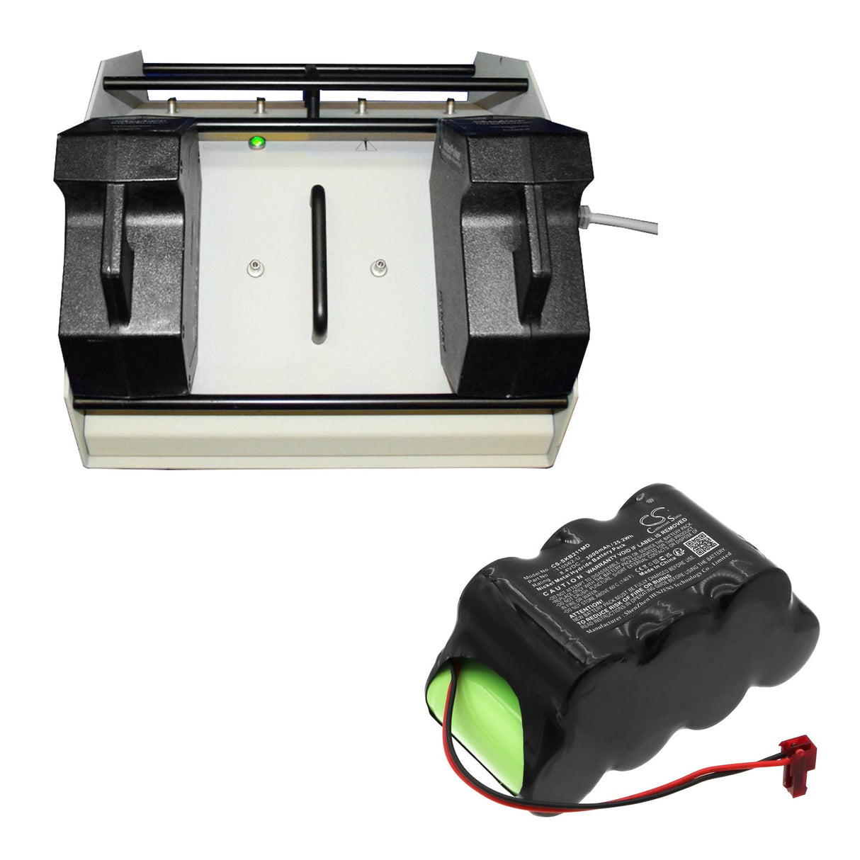 8.4V, Ni-MH, 3000mAh, Medical battery fits Stryker, 211-22 Power Pack Interpulse, 25.2Wh Medical Cameron Sino Technology Limited (Medical)