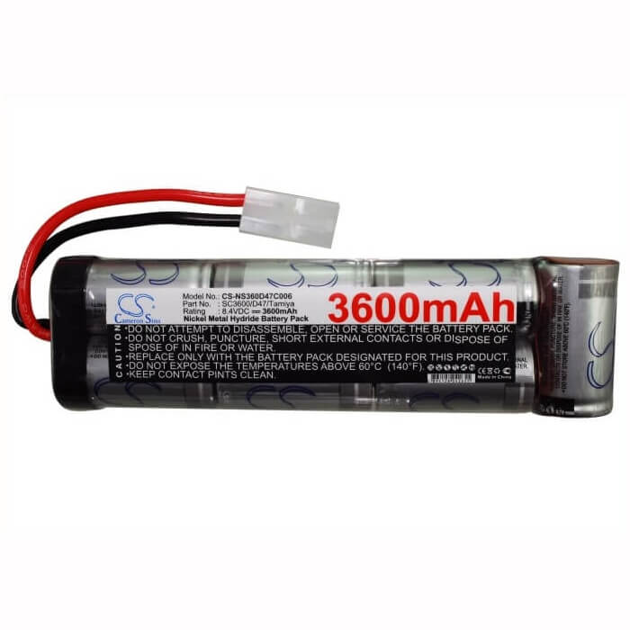 8.4V, Ni-MH, 3600mAh, Cars battery fits Rc, Cs-ns360d47c006, Cs-ns360d47c006, 30.24Wh Cars Cameron Sino Technology Limited