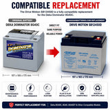 Replacement for 8G40C - 12V, 45 Ah Deep Cycle Agm Battery Sealed Lead Acid (Special) DriveMotion