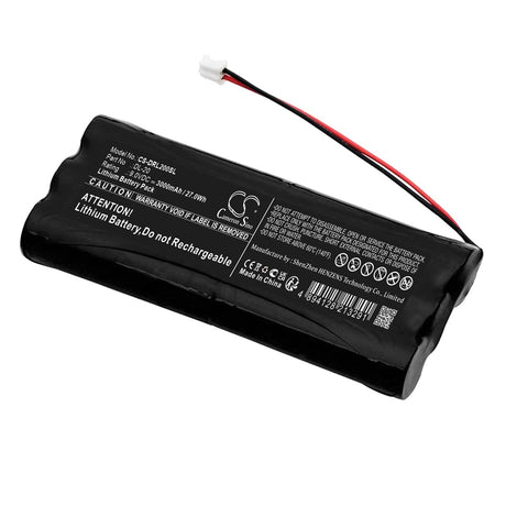 9.0V, Lithium, 3000mAh, Door Lock battery fits Intellikey, 100225, Pt00212l, 27.0Wh Door Lock Cameron Sino Technology Limited