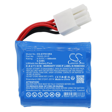 9.6V, LiFePO4, 680mAh, Cars battery fits Gptoys, 16500-3s1p, Foxx 9115, Foxx 9116, 6.528Wh Cars Cameron Sino Technology Limited
