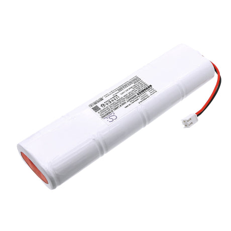 9.6V, Ni-CD, 3000mAh, Emergency Lighting battery fits Philips, 40000503, Bodine Bsl310sb, 28.8Wh Emergency Lighting Cameron Sino Technology Limited