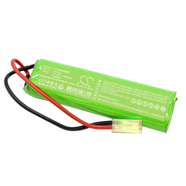 9,6v, Ni-mh, 1300mah, Batterie pour fusils Airsoft, M4 A, M4 A1 Ris, 12,48wh Fusils Airsoft Cameron Sino Technology Limited