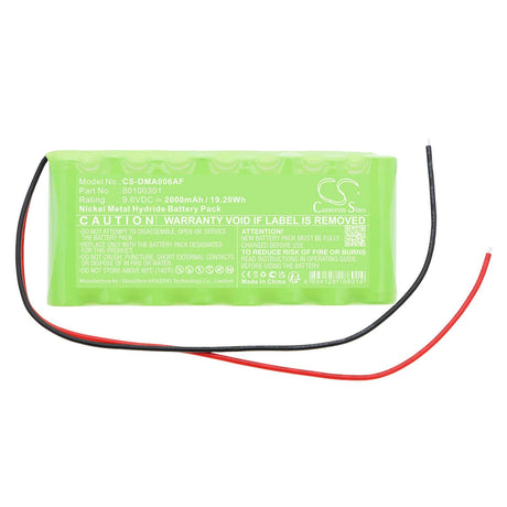 9.6v, Ni-mh, 2000mah, Automatic door battery fits Dorma, Atd006, 19.20wh Automatic Doors Cameron Sino Technology Limited   