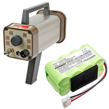 9.6V, Ni-MH, 3000mAh, Equipment battery fits Shimpo, Bat-dt315a/p, DT-315A, Dt-315a Stroboscope, 28.8Wh Equipment, Survey, Test Cameron Sino Technology Limited