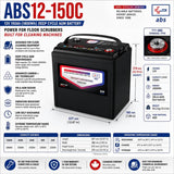 12 Volt 150 Amp Hour Deep Cycle AGM battery (GC12) for Floor Scrubbers & Equipment Sealed Lead Acid (Special) ABS