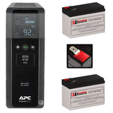 APC Back-UPS Pro BR 1000VA BR1000MS Replacement Battery 2 X 12v 9ah UPS Batteries CB Range