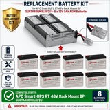 APCRBC157, Battery kit for APC Smart UPS 1000/1500 Battery UPS Batteries CB Range