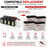 Apc Rbc25 Replacement Battery Cartridge 4 X 12v 7ah Batteries UPS Batteries CB Range