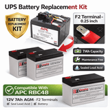 APC Rbc48 Replacement Battery Cartridge (2 X 12v 7ah Backup Batteries) UPS Batteries CB Range