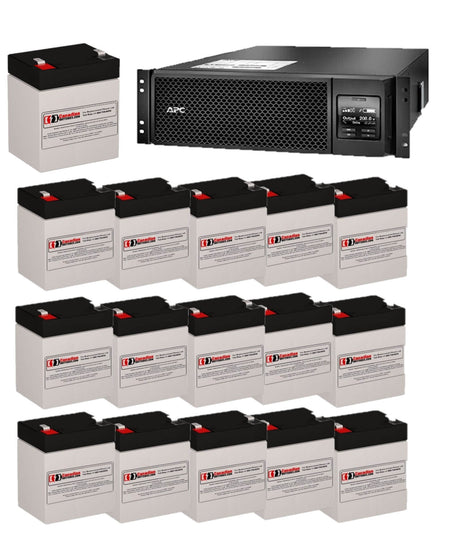 APC SRT5KRMXLT Battery Smart-UPS SRT Replacement UPS Batteries 16 X 12v 5ah UPS Batteries CB Range