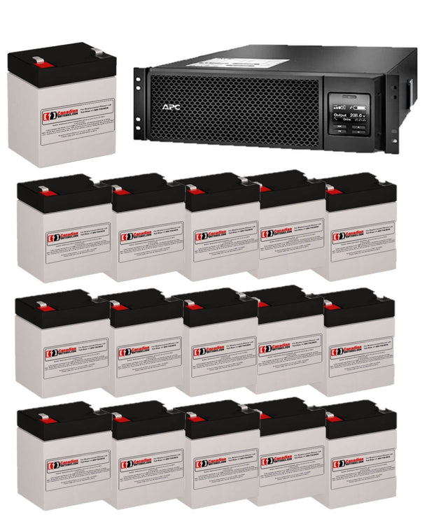APC SRT5KRMXLT Battery Smart-UPS SRT Replacement UPS Batteries 16 X 12v 5ah UPS Batteries CB Range