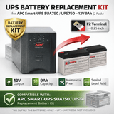 Sua750 & UPS750 Apc Smart UPS Battery, 2 x 12V 9ah UPS Batteries CB Range