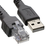 USB, Barcode Scanner Cable fits Honeywell, Voyager XP 147xg, Voyager 1400g, Coiled USB Port 300cm Long, Barcode Scanner Cable Cameron Sino Technology Limited