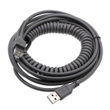 USB, Barcode Scanner Cable fits Honeywell, Voyager XP 147xg, Voyager 1400g, Coiled USB Port 500cm Long Barcode Scanner Cable Cameron Sino Technology Limited
