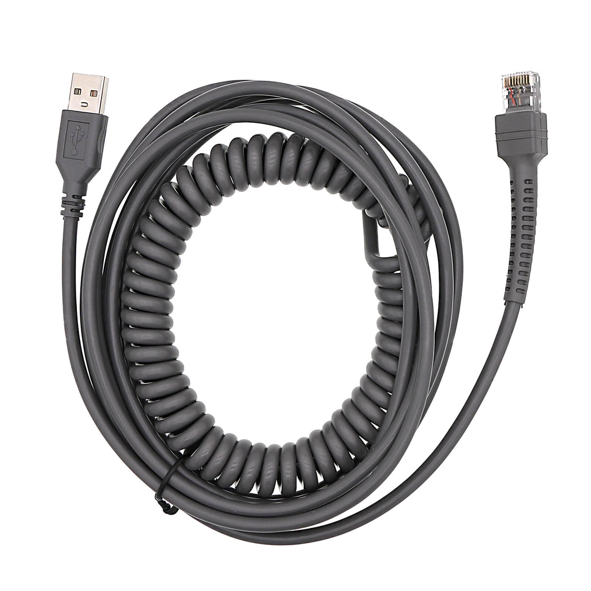 USB, Barcode Scanner Cable fits Honeywell, Voyager XP 147xg, Voyager 1400g, Coiled USB Port 500cm Long Barcode Scanner Cable Cameron Sino Technology Limited