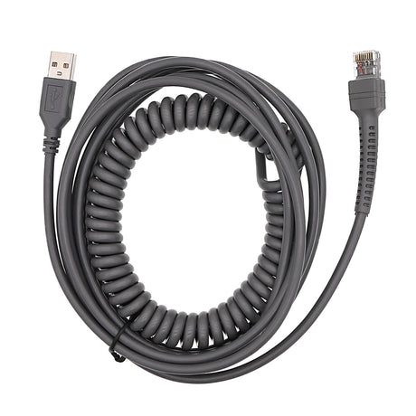 USB, Barcode Scanner Cable fits Honeywell, Voyager XP 147xg, Voyager 1400g, Coiled USB Port 500cm Long Barcode Scanner Cable Cameron Sino Technology Limited
