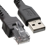USB, Barcode Scanner Cable fits Honeywell, Voyager XP 147xg, Voyager 1400g, Coiled USB Port 500cm Long Barcode Scanner Cable Cameron Sino Technology Limited