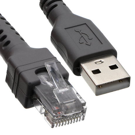 USB, Barcode Scanner Cable fits Honeywell, Voyager XP 147xg, Voyager 1400g, Coiled USB Port 500cm Long Barcode Scanner Cable Cameron Sino Technology Limited