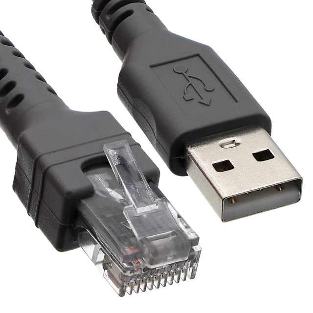 USB, Barcode Scanner Cable fits Honeywell, Voyager XP 147xg, Voyager 1400g, Coiled USB Port 500cm Long Barcode Scanner Cable Cameron Sino Technology Limited