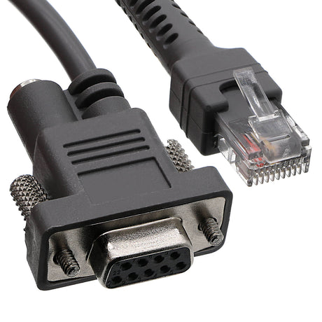 RS232, Barcode Scanner Cable fits Honeywell, RS232, Voyager XP 147xg, Voyager 1400g, Coiled RS232 Port 300cm Long, Barcode Scanner Cable Cameron Sino Technology Limited