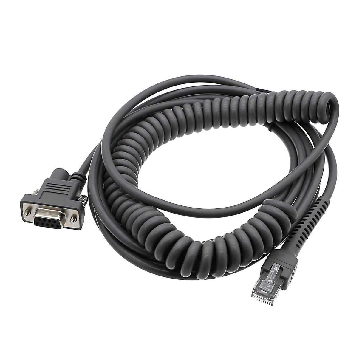 RS232, Barcode Scanner Cable battery fits Honeywell, Voyager XP 147xg, Voyager 1400g, Coiled RS232 Port 500cm Long, Barcode Scanner Cable Cameron Sino Technology Limited