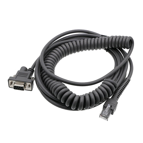 RS232, Barcode Scanner Cable battery fits Honeywell, Voyager XP 147xg, Voyager 1400g, Coiled RS232 Port 500cm Long, Barcode Scanner Cable Cameron Sino Technology Limited