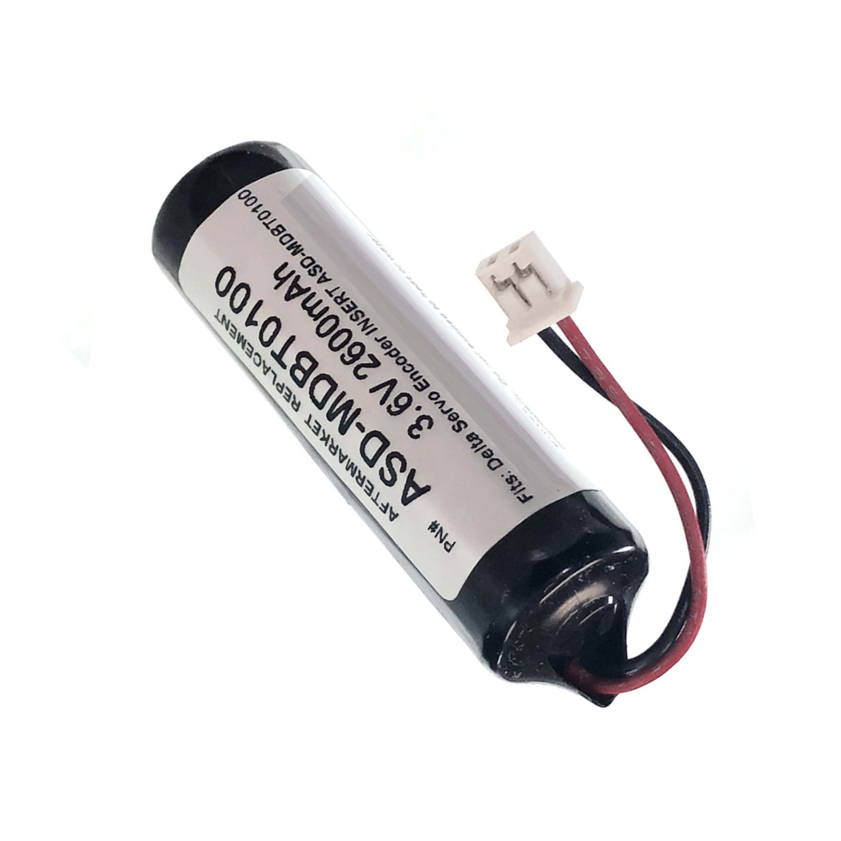 3.6V, 2600mah Insert battery for the ASD-MDBT0100, built with Saft LS14500 Cells Saft Batteries Saft Lithium Batteries