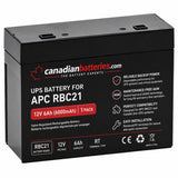 Apc Rbc21 Replacement UPS 12v 6ah Recessed Terminal Battery UPS Batteries CB Range