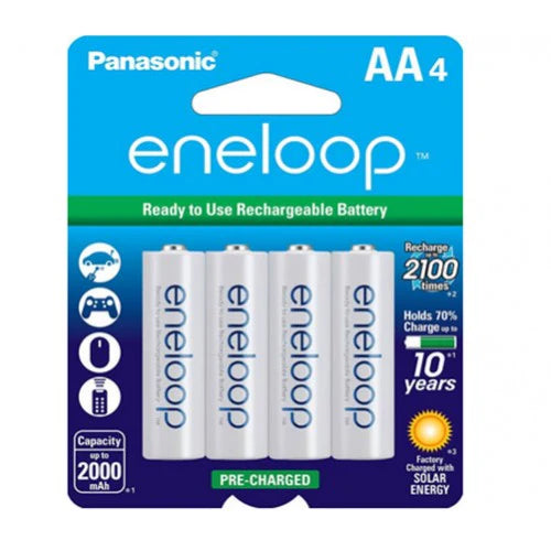 Eneloop (sanyo) Panasonic Aa Nimh Low Discharge Rechargeable Battery (2000 Mah) Other CB Range