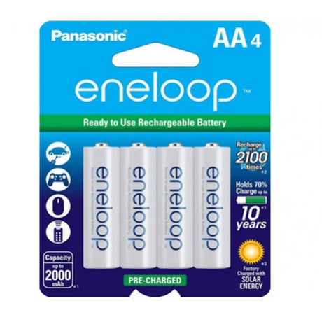 Eneloop (sanyo) Panasonic Aa Nimh Low Discharge Rechargeable Battery (2000 Mah) Other CB Range