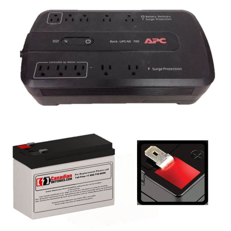 BN700G-CN Apc Back UPS Es Battery 12V, 9ah UPS Batteries CB Range