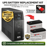 1500VA BR1500MS Apc Back UPS Pro Battery - 2 X 12V 9Ah UPS Batteries CB Range
