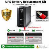 Bx1000g 1000va Apc Back UPS Pro Battery 2 x 12V 9Ah UPS Batteries CB Range