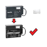 12V, 0.8Ah, replacement battery for Bosfa Gb12-0.8 with WL - Wire Lead terminals Sealed Lead Acid (Special) CB Generic