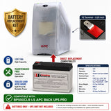 UPS Battery for BP500CLR LS APC Back UPS Pro – 12V 7Ah AGM Replacement UPS Batteries CB Range
