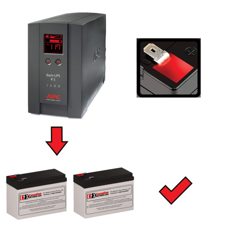 Br1500lcd Rs Apc Back UPS Rs Battery UPS Batteries CB Range