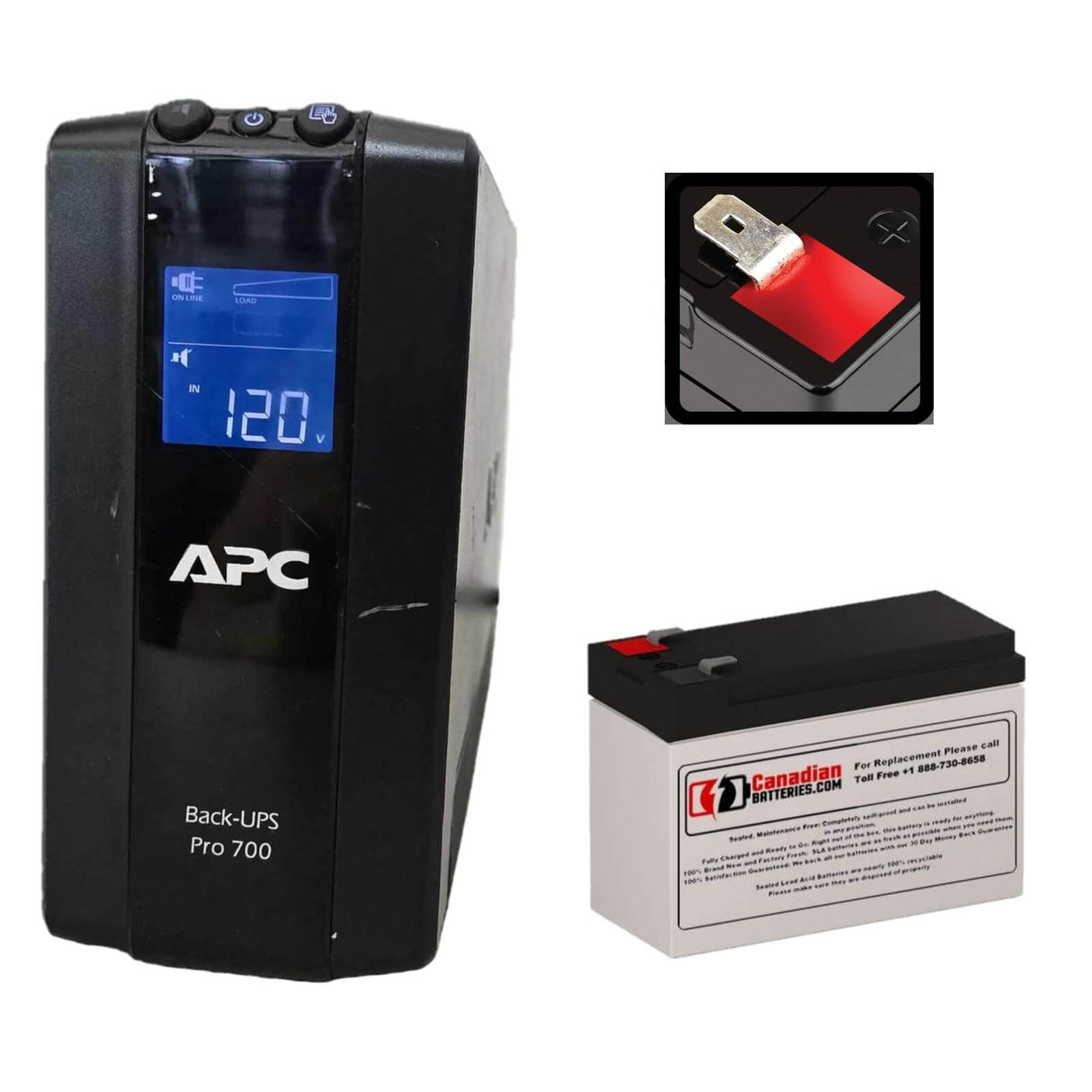 Br700g Apc Back UPS Pro Battery 12V, 9ah UPS Batteries CB Range