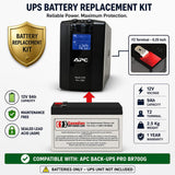 UPS Battery for APC BR700G Back-UPS Pro – 12V 9Ah Replacement (RBC110) UPS Batteries CB Range